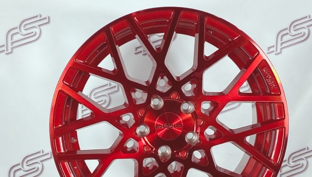 Rodas Rotiform R109 Blq Vermelho 5x112 - 18x8,5 - Foto 2