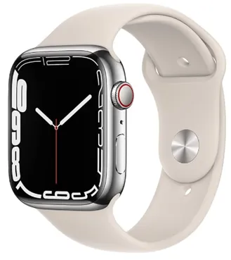 Apple Watch Series 8 GPS+Cellular 41mm Aço Inoxidável com Bracelete  Milanese Loop Dourado