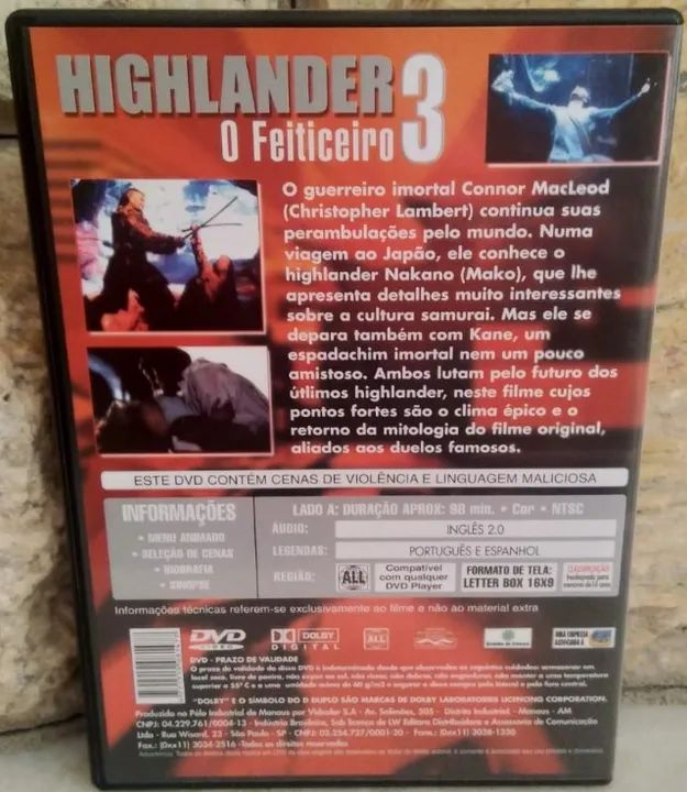 Highlander 3 - o feiticeiro - Foto 3