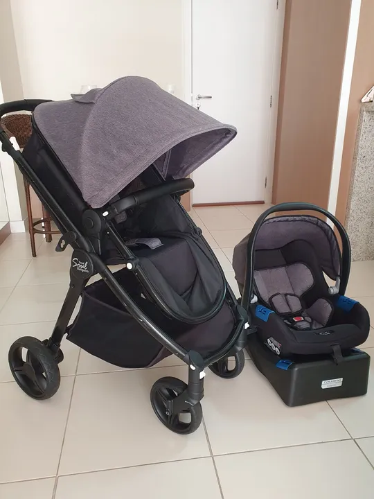 Carrinho Bebê Burigotto Travel System 3em1