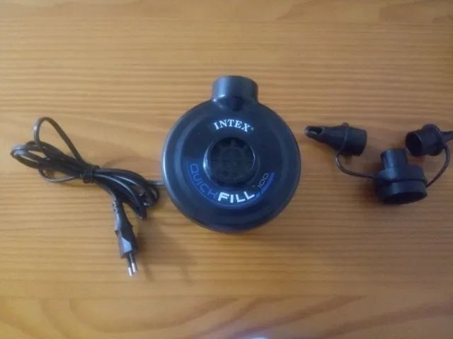 Vendo Bomba de Ar Elétrica Intex Quick Fill 110V com Bicos