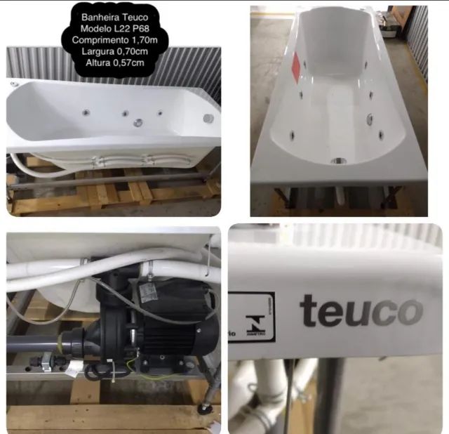 Banheira Teuco Importada (Nova completa com Motor) Completa e Nova - Foto 2