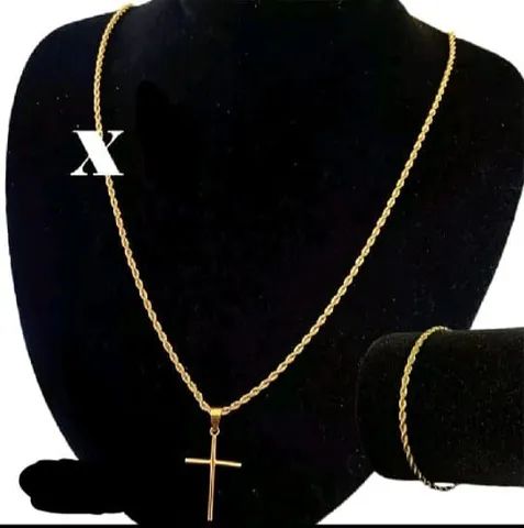 Cordão Masculino pulseira  - Foto 4