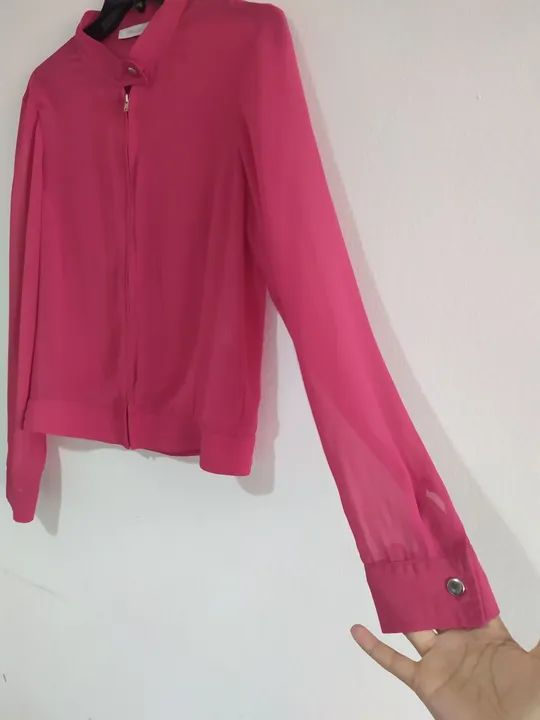 Jaqueta corta vento pink, transparente da Gregory  - Foto 2