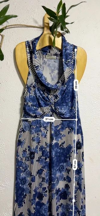 Vestido longo tamanho 44 - Foto 2