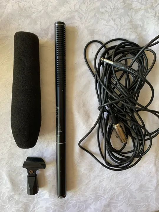 Microfone Direcional Shotgun Csr Yoga Ht 81 Boom Som Direto