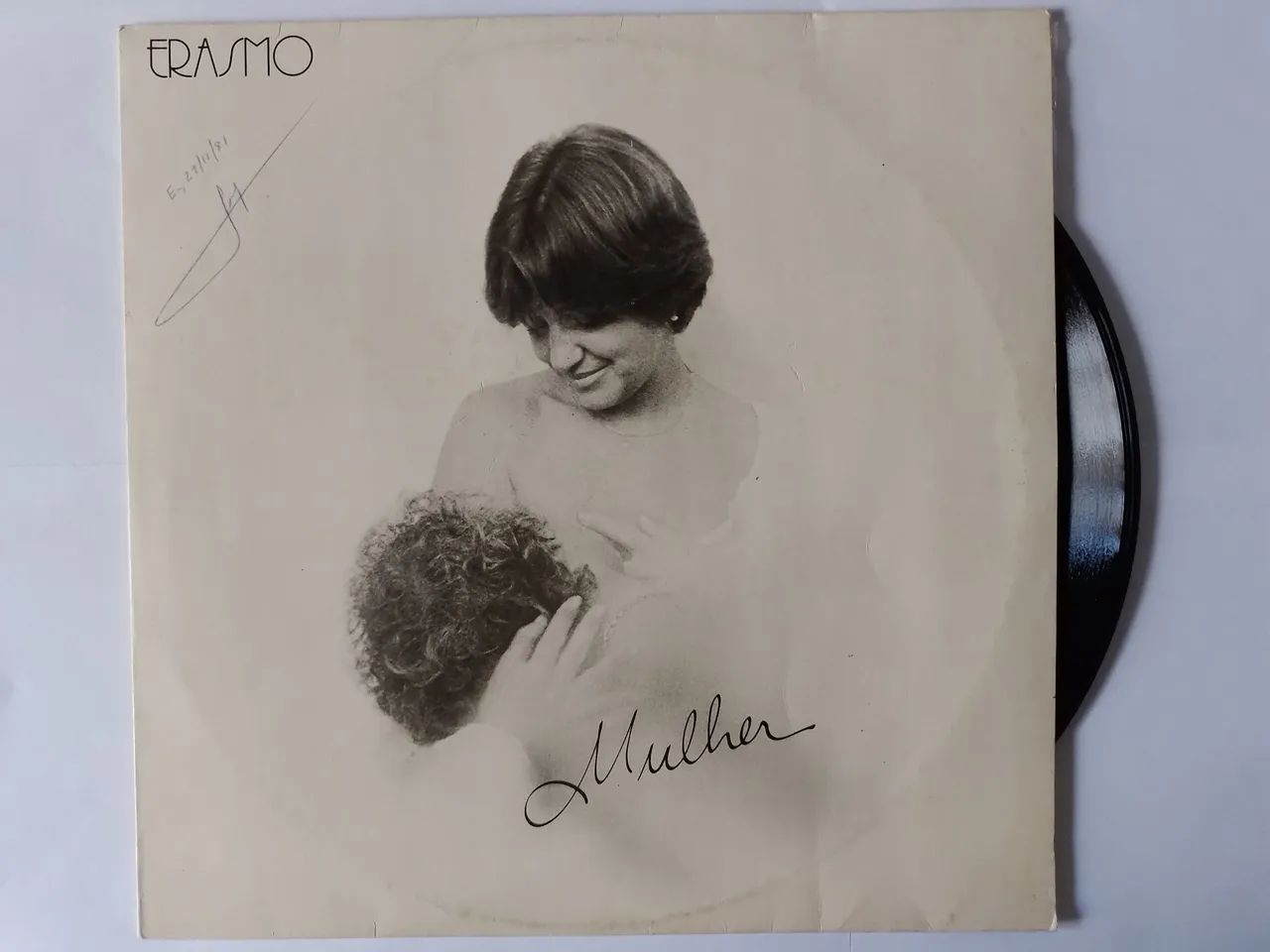 Disco de Vinil - Erasmo Carlos - Mulher - 1981