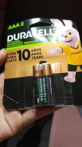 Pilhas Recarregáveis Duracell AAA