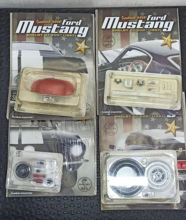 Fascículos Ford Mustang GT500 - Planeta Diagostini 