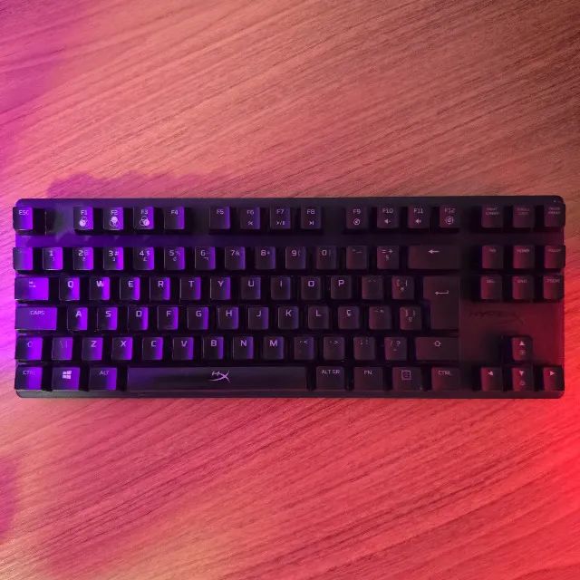 Teclado Mecânico Gamer HyperX Alloy Origins Core, RGB Switch HyperX Red, ABnT2 - Foto 2