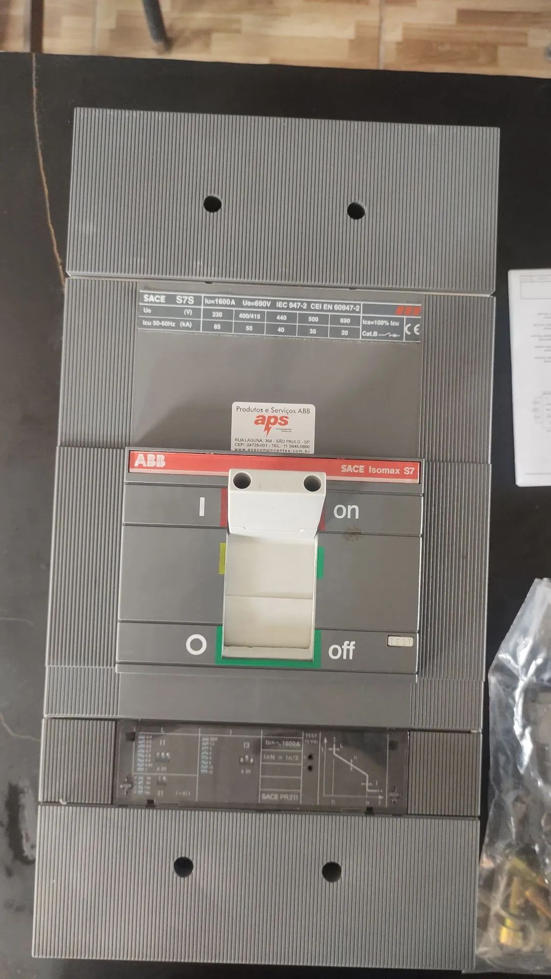 Chave Disjuntora Tripolar ABB 1600A - Foto 2