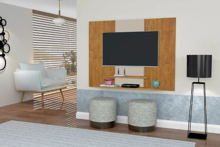 Painel Top Para TV Até 46'' Polegadas! Frete + montagem grátis. - Foto 5