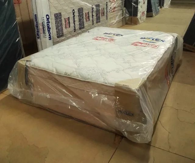 quarto cama colchao box casal 138x188 cm molas 