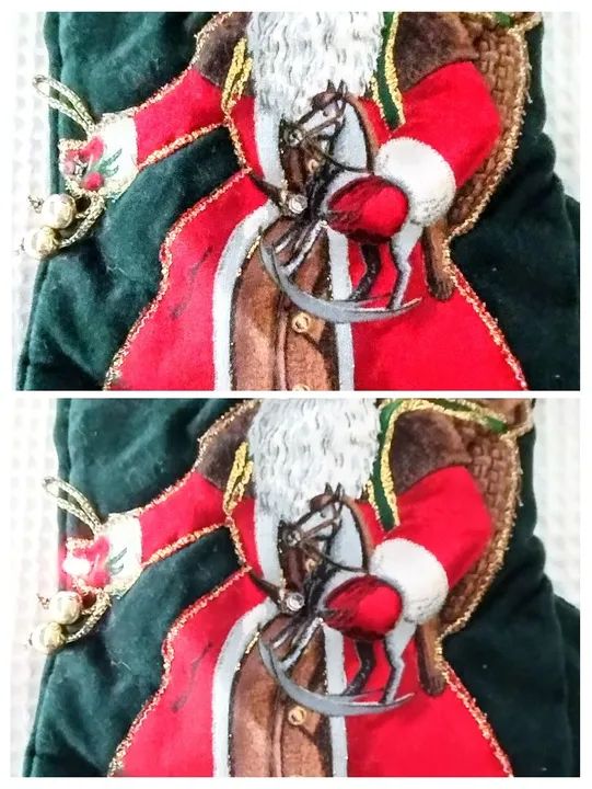 Bota Natalina com Luzes Vintage - Foto 3