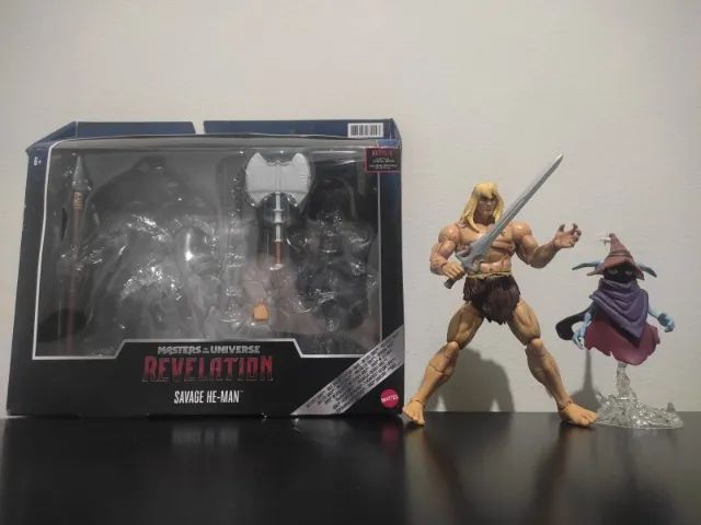 Action Figure - Savage He Man e Orko - Mattel - Foto 2