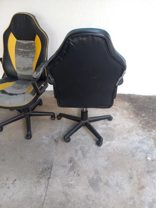 Cadeira Gamer Usada - Confortável e Resistente - Foto 4