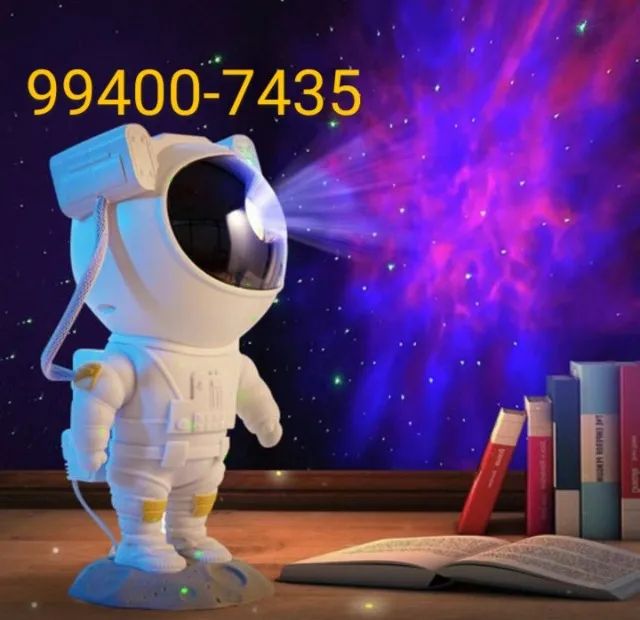 Astronauta projeto de galáxia e nebulosa e caixa bluetooth - Foto 2