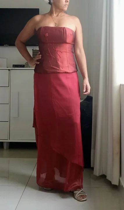 Vestido de festa (Saia e colete ) - Foto 4