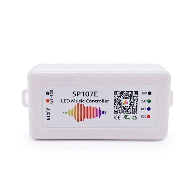 Controladora Musical VU Sp107e Bluetooth Led Ws2811 Ws2812