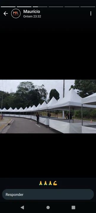 Banheiros químicos palcos e barracas.  - Foto 6