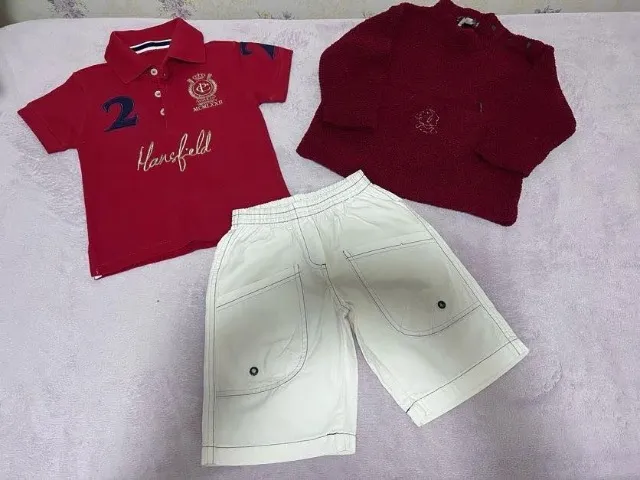 Lotinho com 3 peças 2 anos