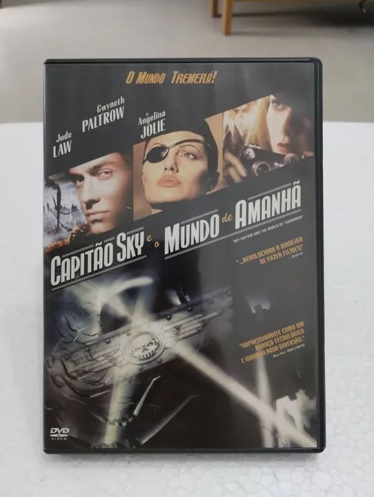 DVD Capitão Sky e o Mundo de Amanhã - Novo