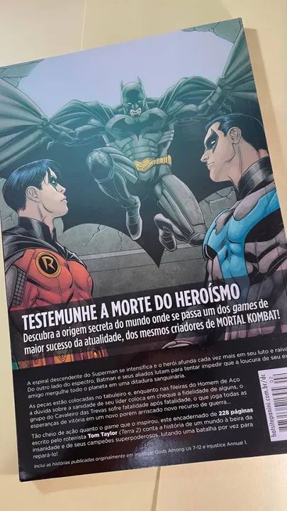 Injustiça Deuses Entre Nós - Volume 2 - Panini Comics - capa cartão - 2014 - Foto 2