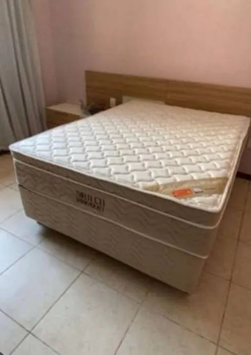cama box casal Ortobom Molas ensacadas ( Ortobom )