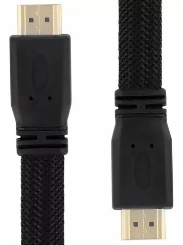 Cabo Hdmi Flat 5Metros Hd Alta Velocidade 2.0 4k 1080p 3d - Foto 2