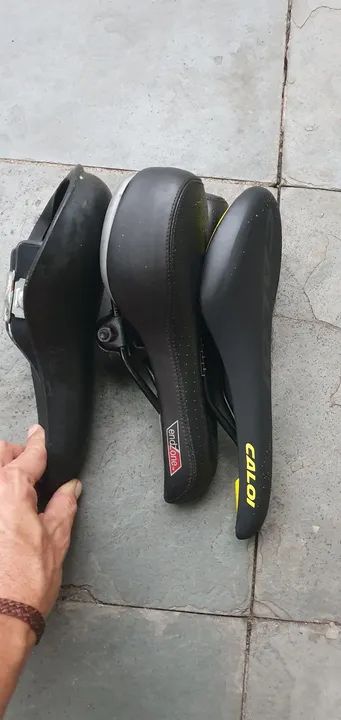 Selim de Bicicleta - 3 Peças - Foto 2