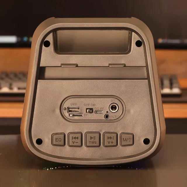 Caixa de Som Com Microfone Completa 30W - Foto 4