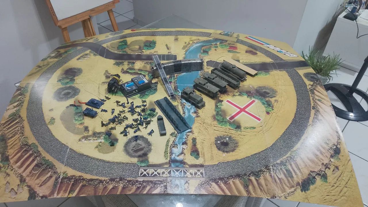 G.I. Joe - Mesa de Batalha Vintage com Acessórios