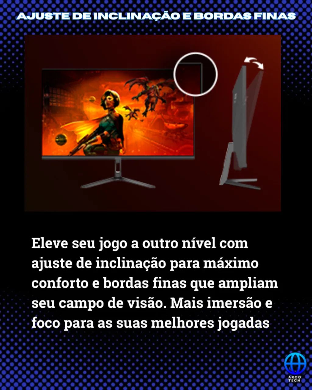 Monitor AOC 180hz LACRADO - Foto 5