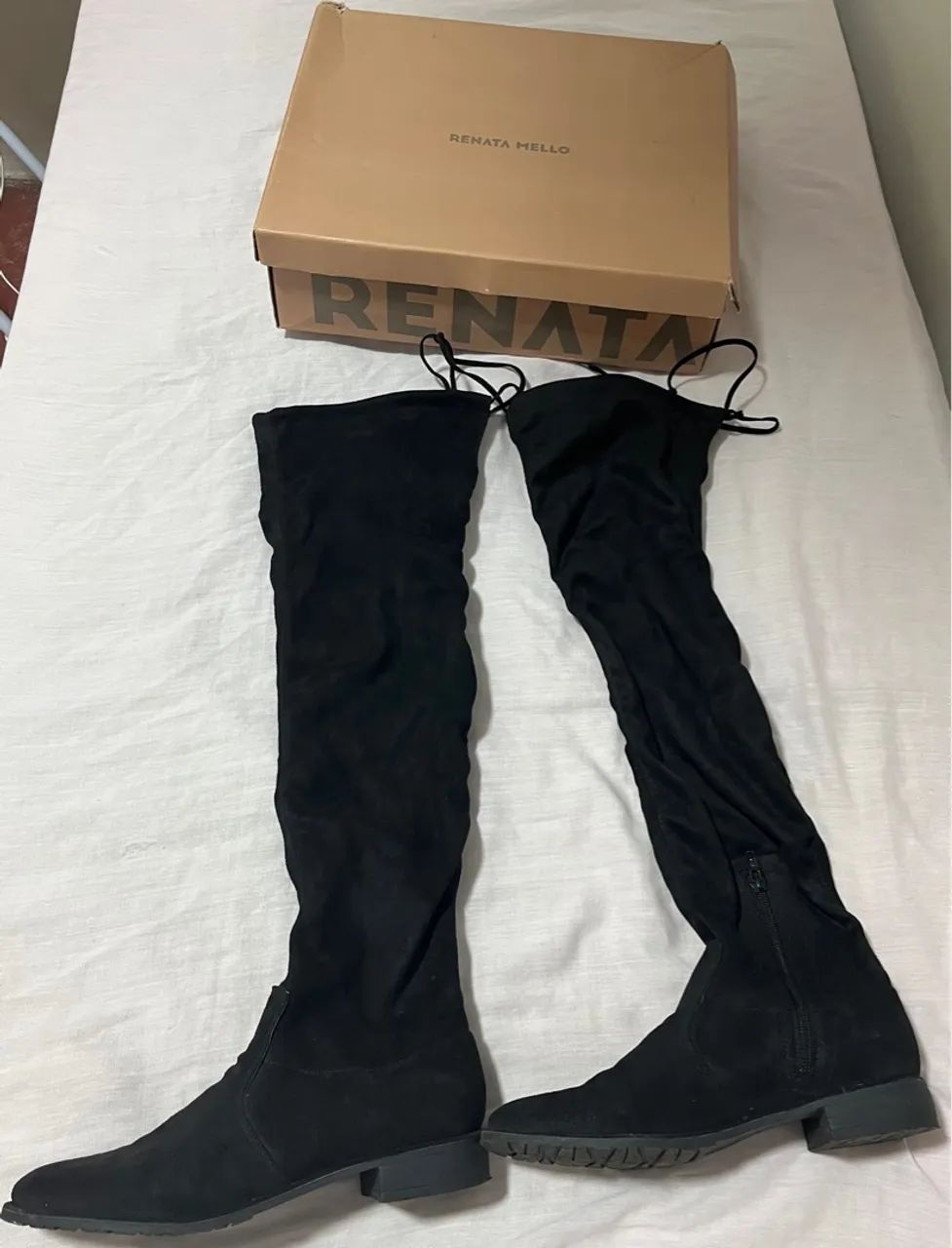 Botas Over Knee Pretas N: 37 - Foto 3