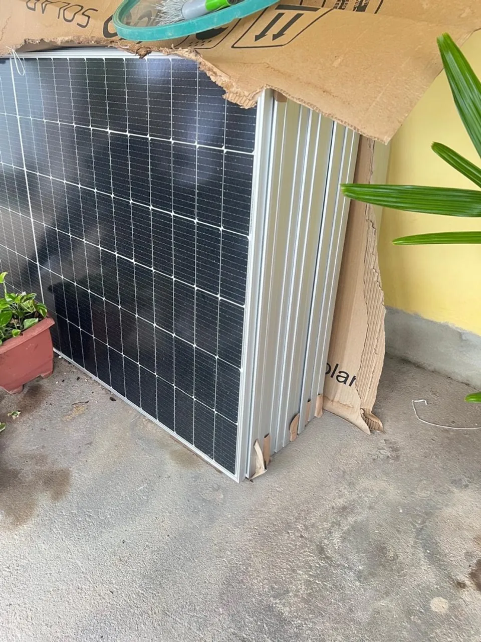 Placa solar J A