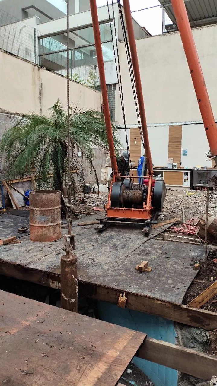 Bate estaca strauss guincho duplo  - Foto 3