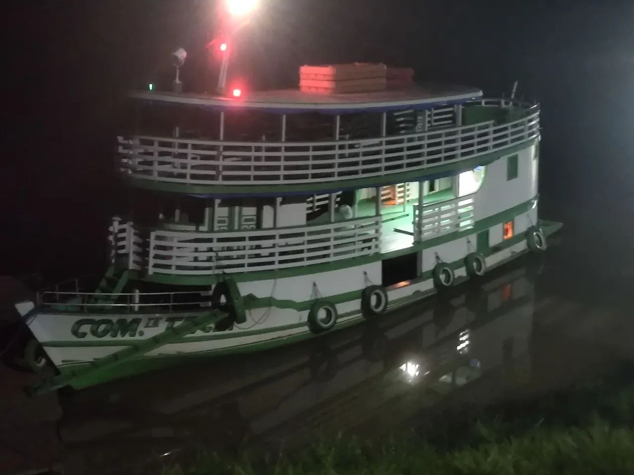 Barco motor MWM 160 todo legalizado  - Foto 2