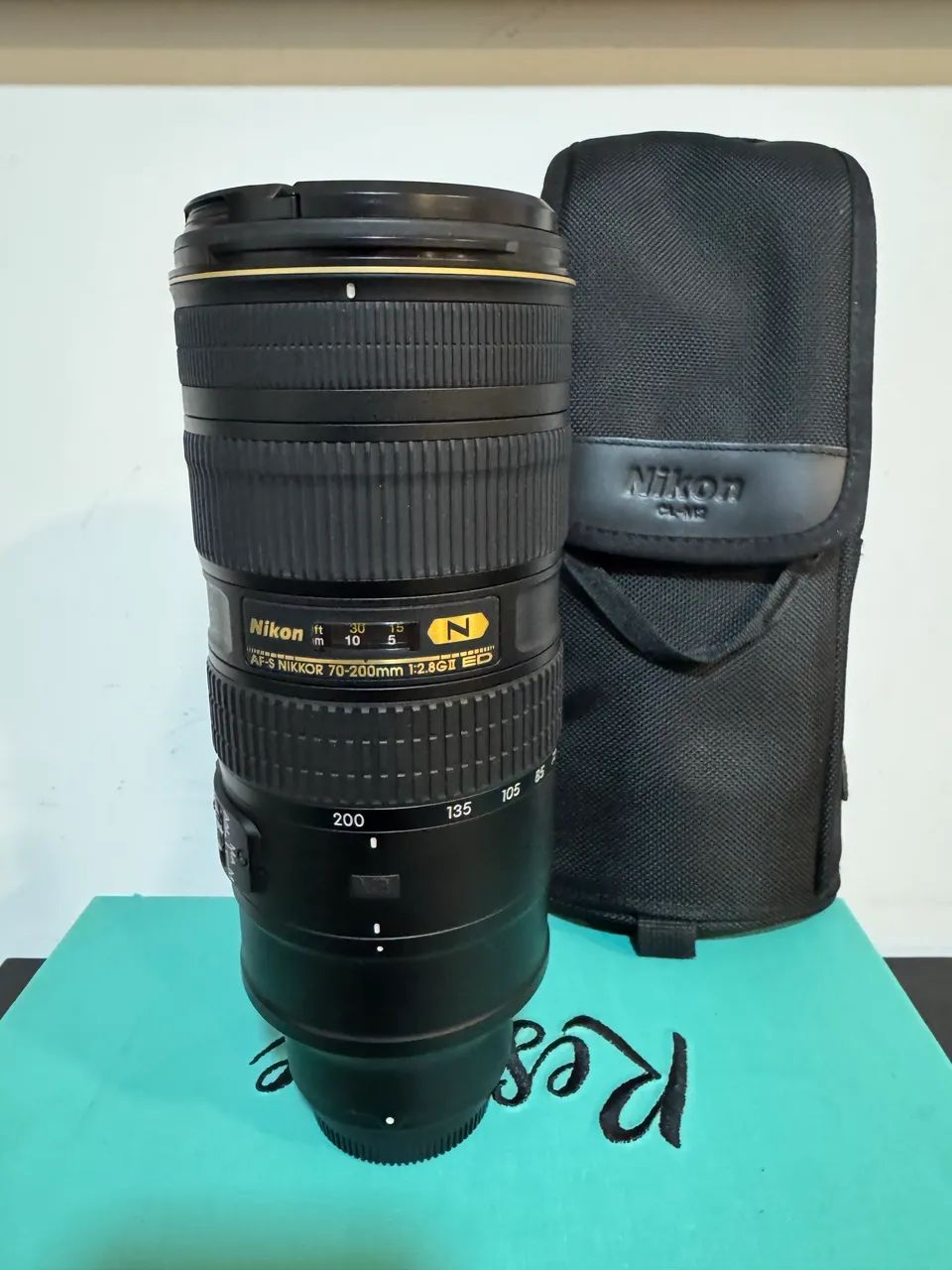 Lente Nikon 70-200 F/2.8 GII NOVA! - Foto 2