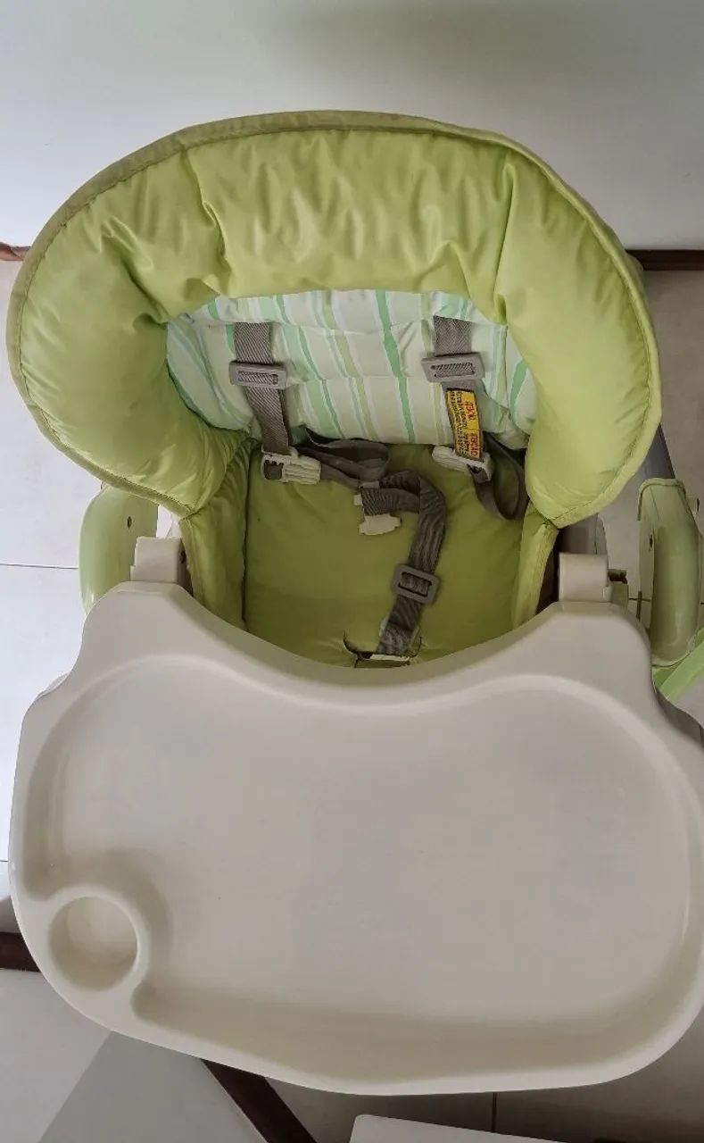 Cadeira de Alimentação Infantil Verde - Foto 4