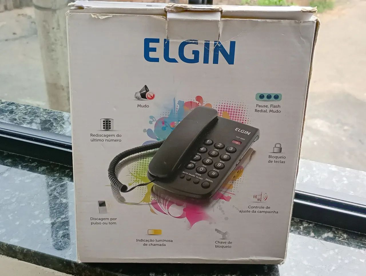 Telefone com fio