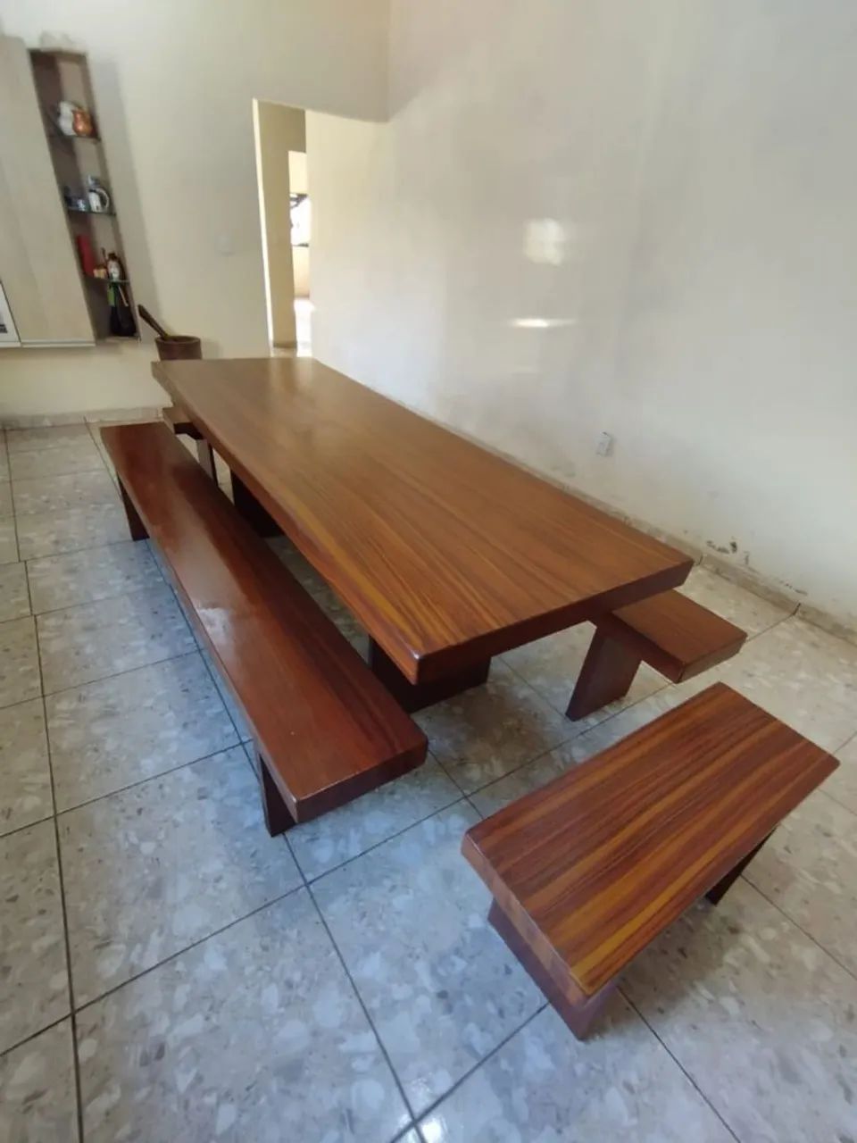 Mesa de Ardósia Sertaneja - Qualidade e Estilo Rústico - Foto 4
