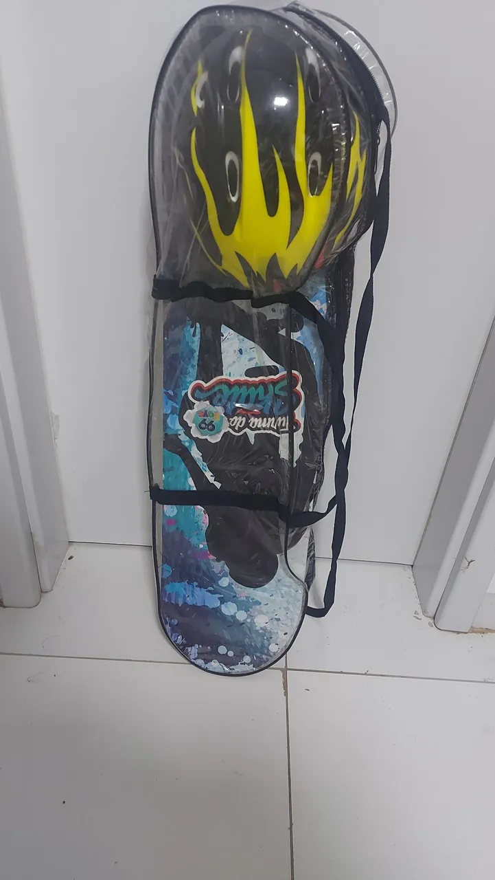 Kit Skate e Equipamentos de Proteção