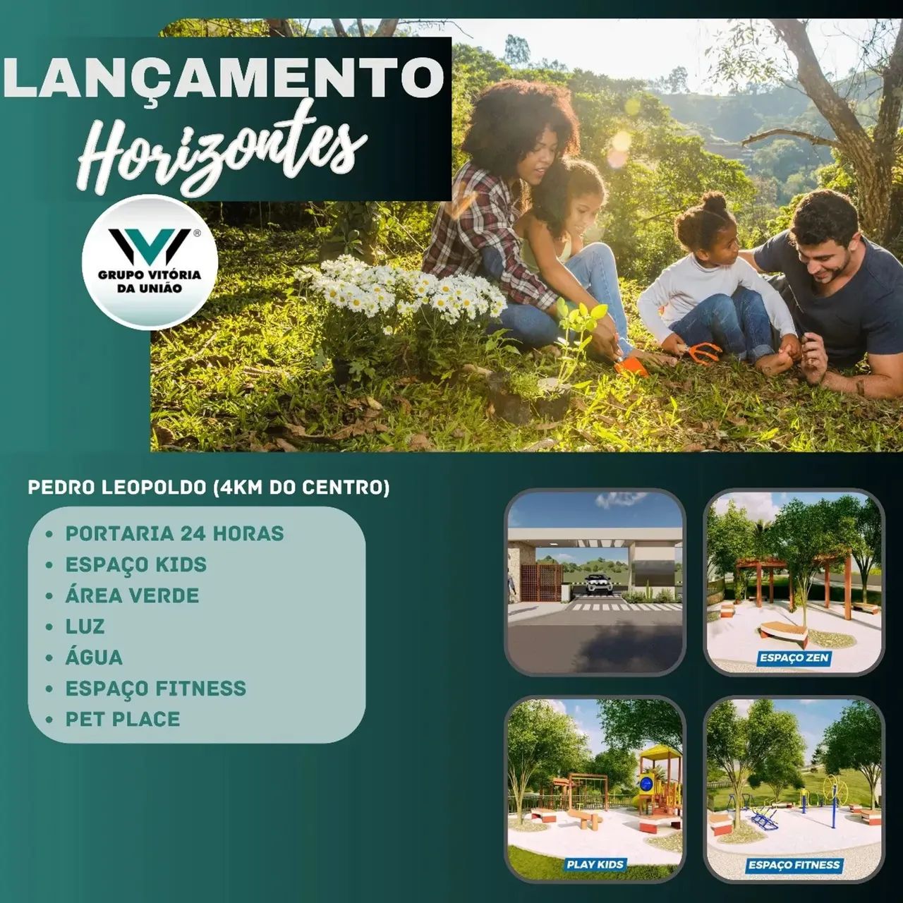 LOTES CONDOMINIO HORIZONTES  PEDRO LEOPOLDO MG.