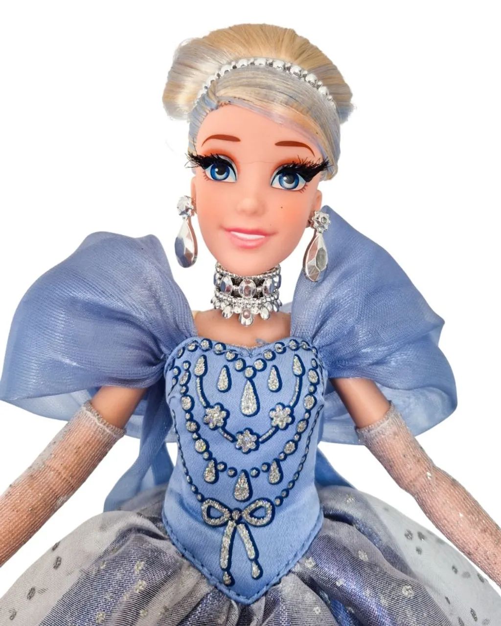 Boneca Disney Style Cinderela Moda Natalina - Foto 2