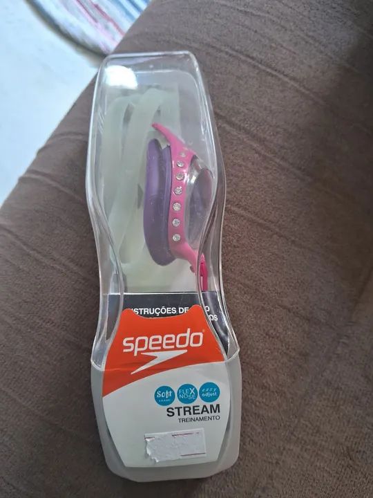 Óculos de Natação Infantil com Pedrarias - Foto 3