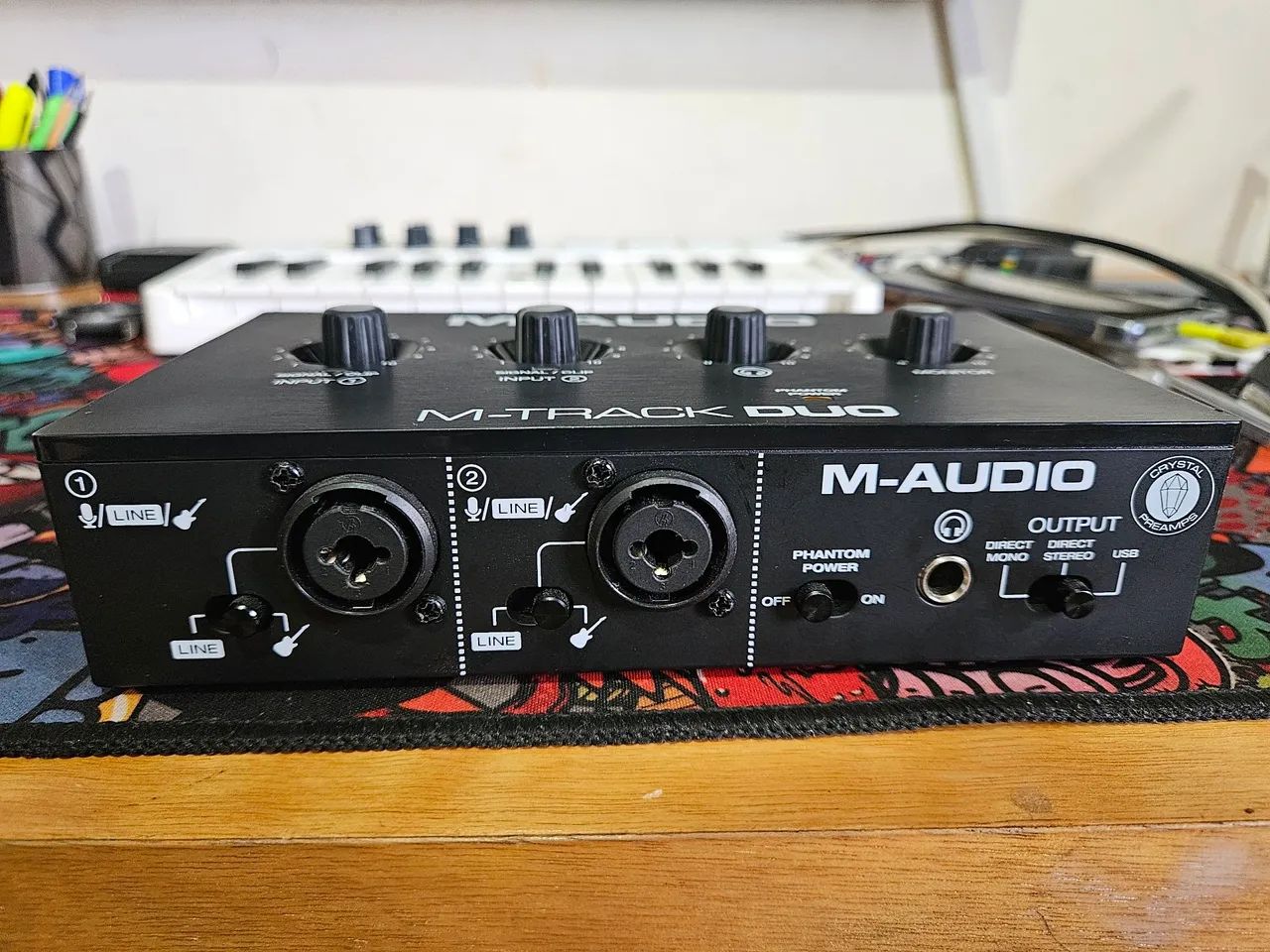 Interface de Áudio M-Audio M-Track Duo - Foto 2