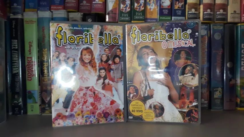 DVDs Floribella ao vivo e o Musical