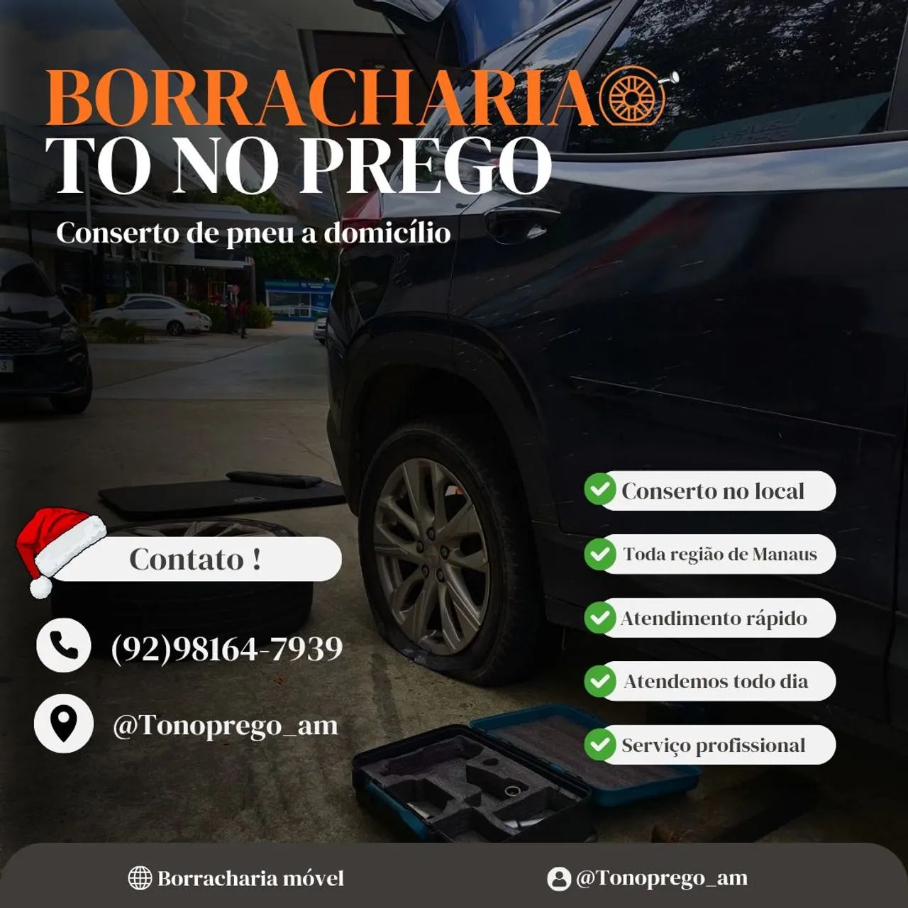 Borracharia Móvel - Tô no prego 