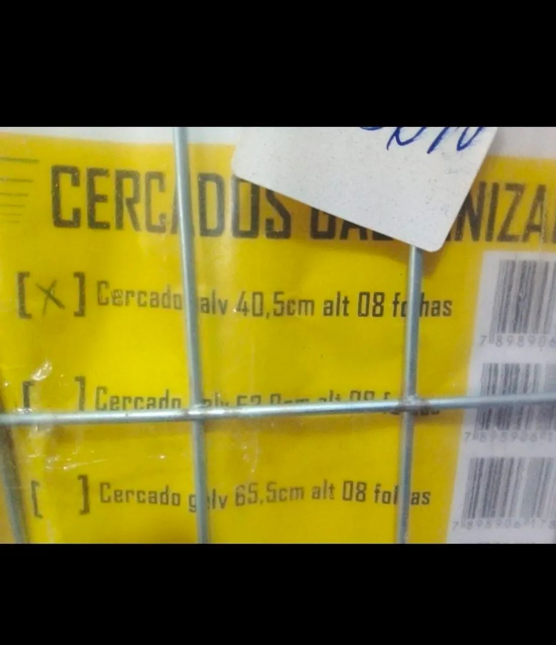 3 cercados galvanizados - Foto 2