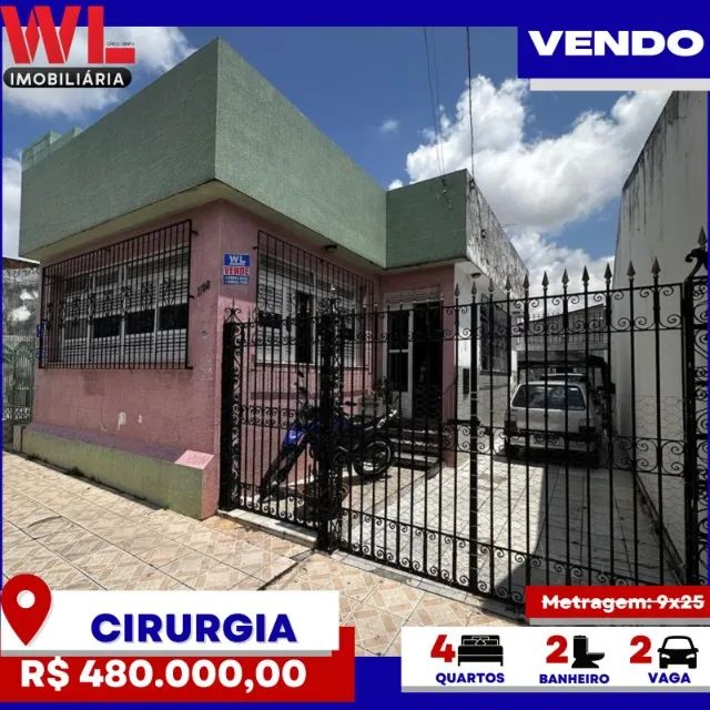 Vendo- Excelente oportunidade no bairro Cirurgia